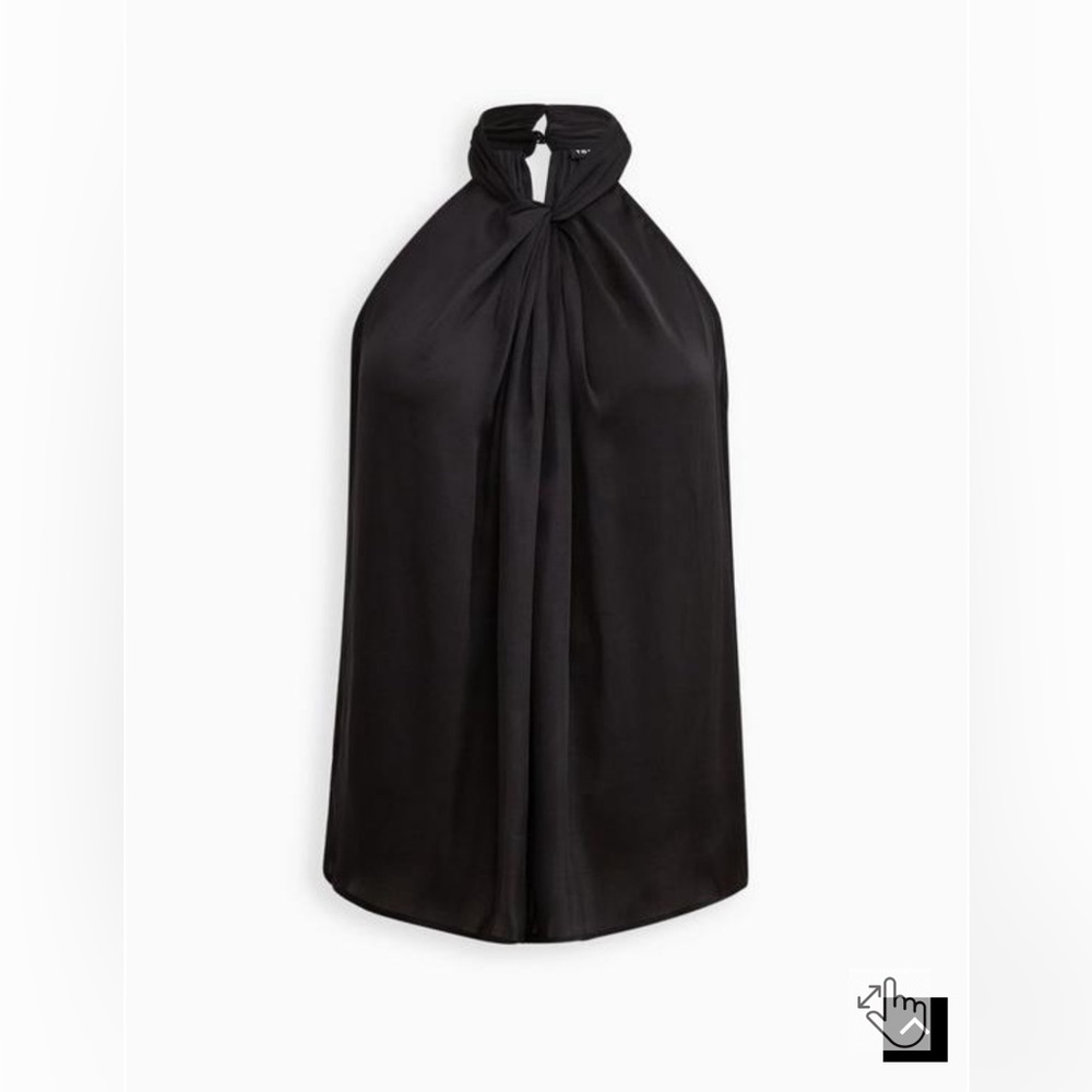 Torrid satin knot front tank size 3